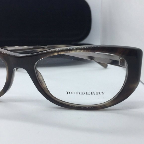 NEW BURBERRY B 2168 3472 HAVANA EYEGLASSES FRAMES - Picture 2 of 16